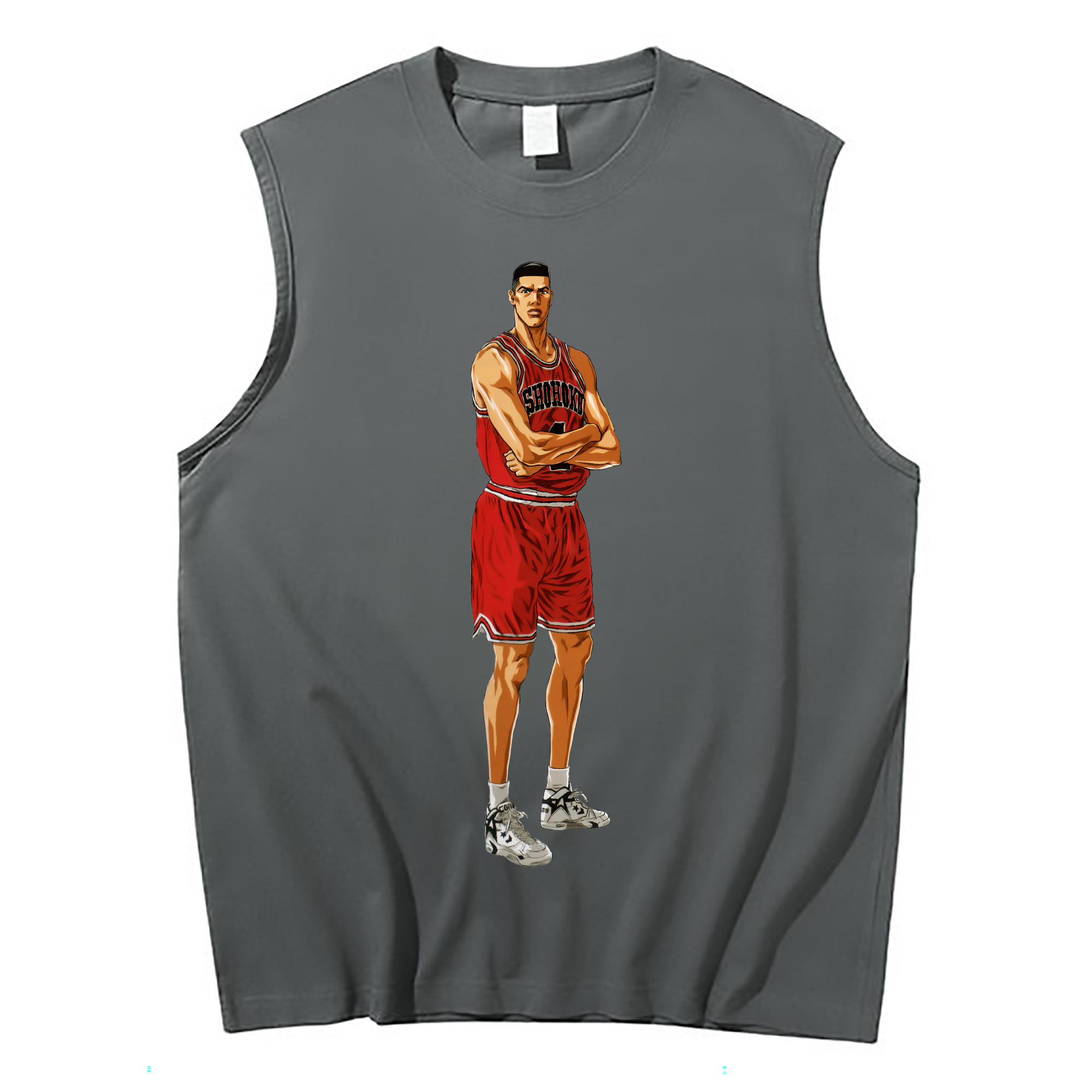 （画像用） SLAM DUNK／スラムダンク コットン100％タンクトップ（フロントプリント）